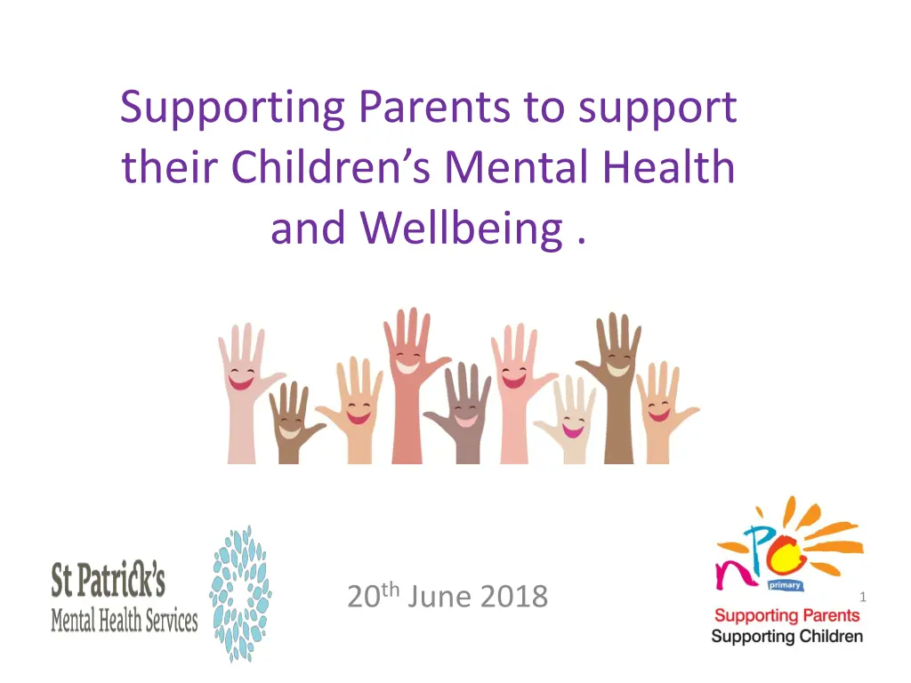 supporting parents to support their children