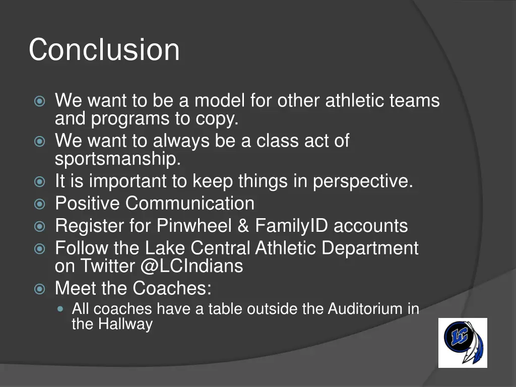conclusion