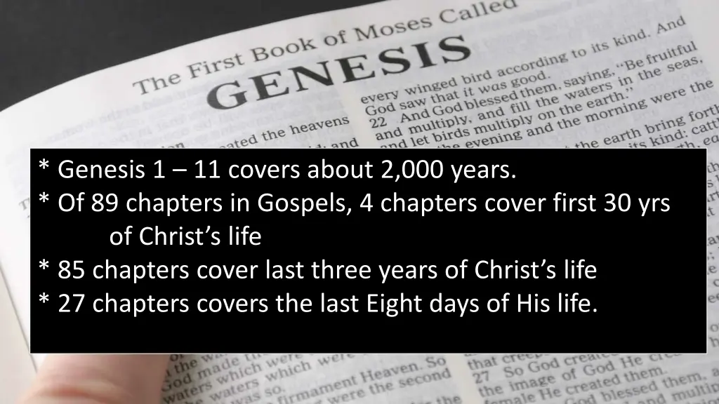 genesis 1 11 covers about 2 000 years
