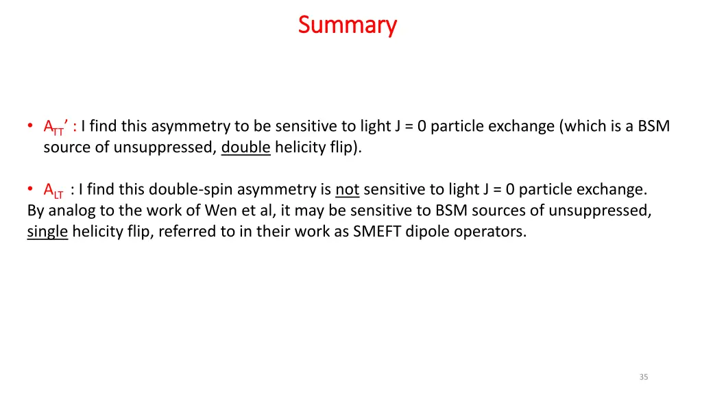 summary summary