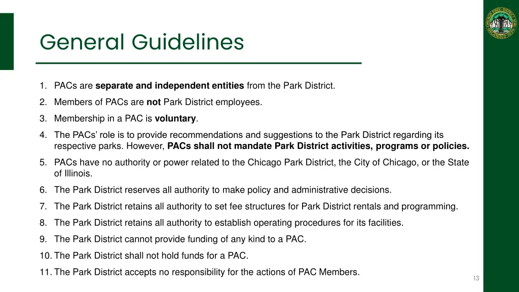 general guidelines 1