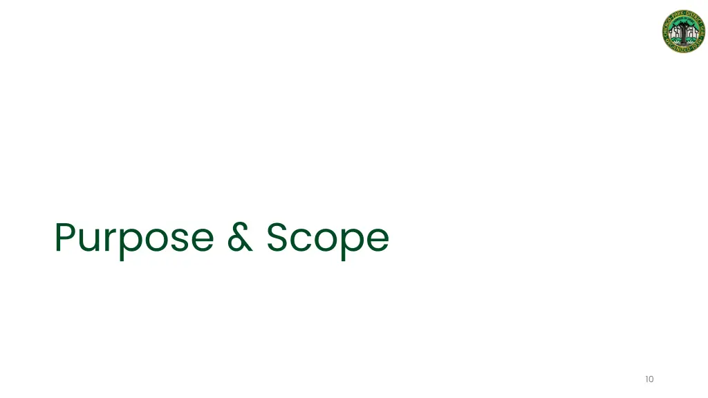 purpose scope