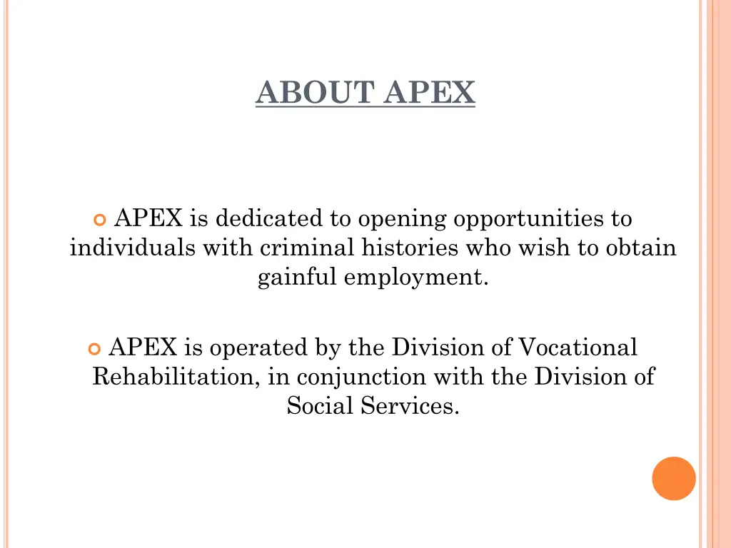 about apex