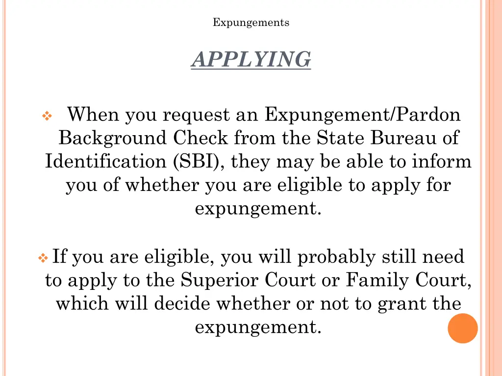 expungements 3