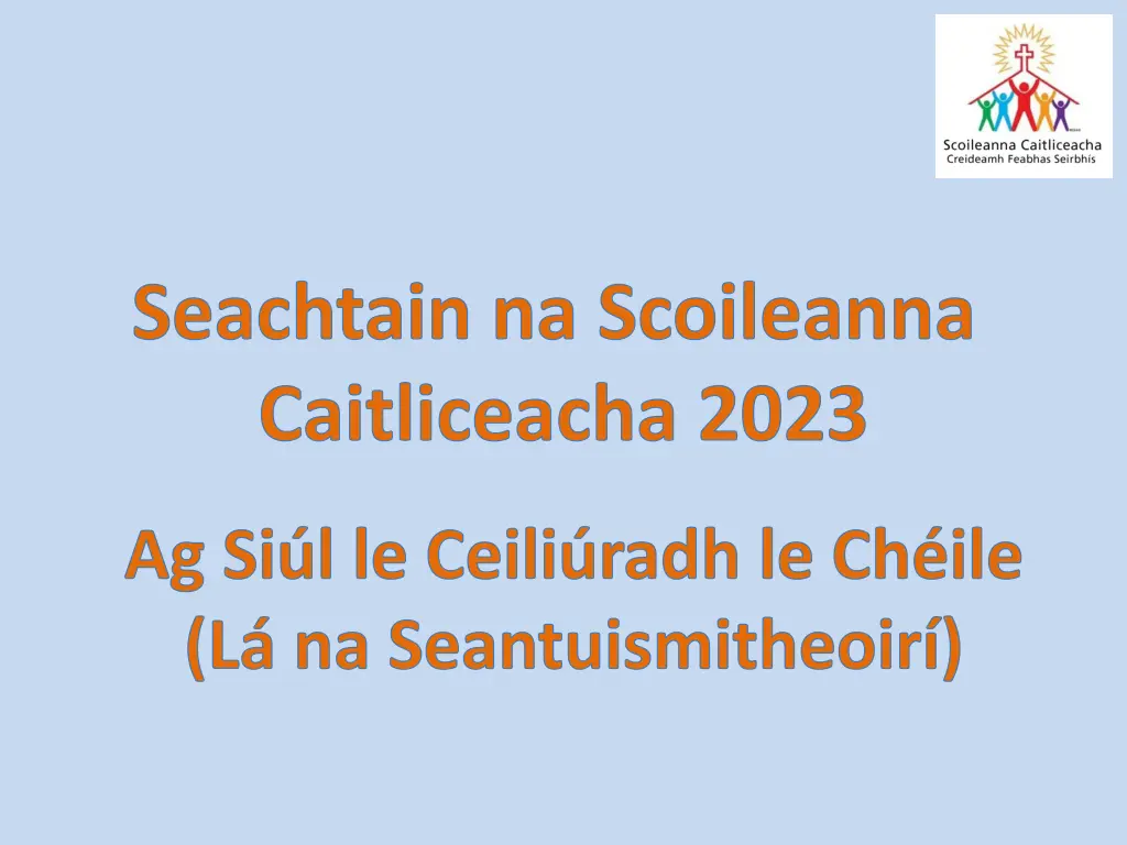 seachtain na scoileanna caitliceacha 2023