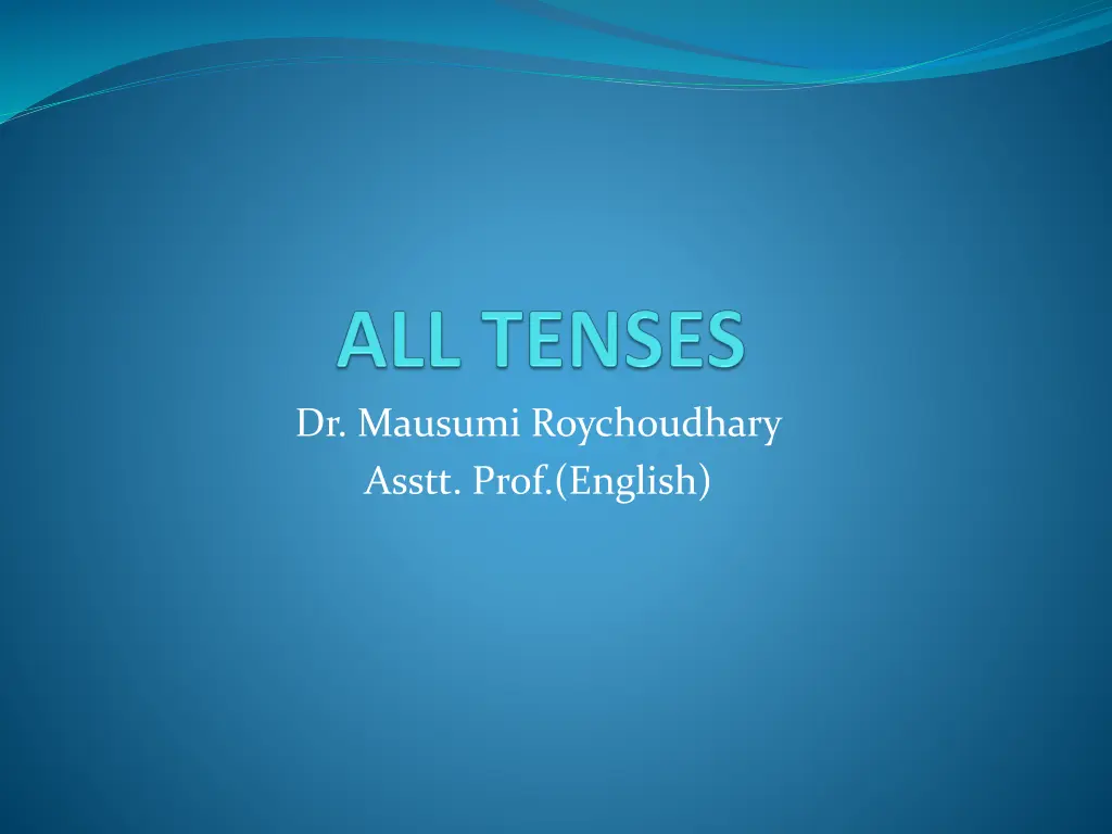 dr mausumi roychoudhary asstt prof english