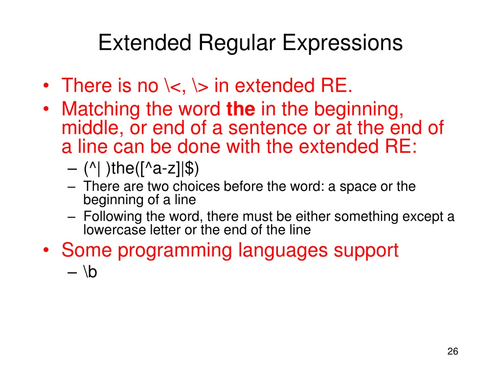 extended regular expressions 3