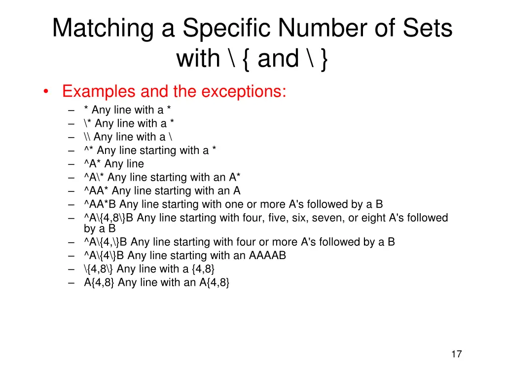 matching a specific number of sets with 1