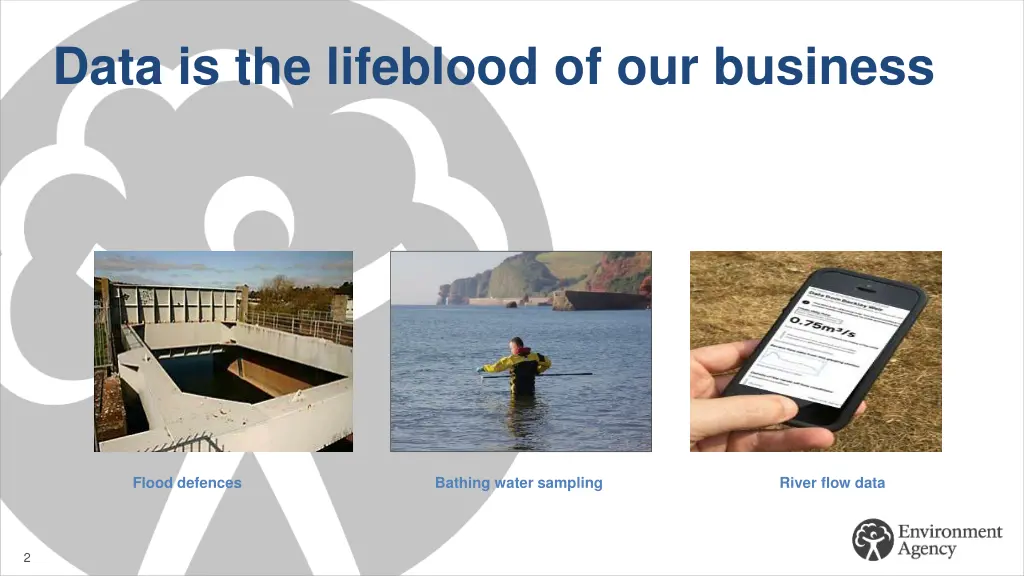 data is the lifeblood of our business