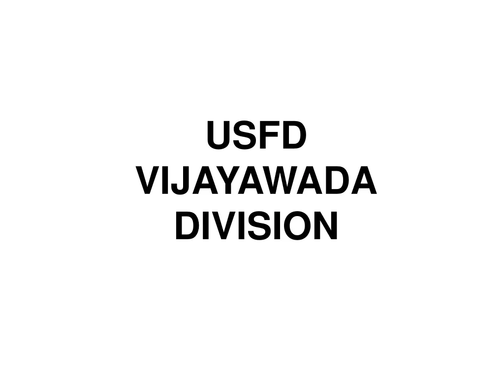 usfd vijayawada division