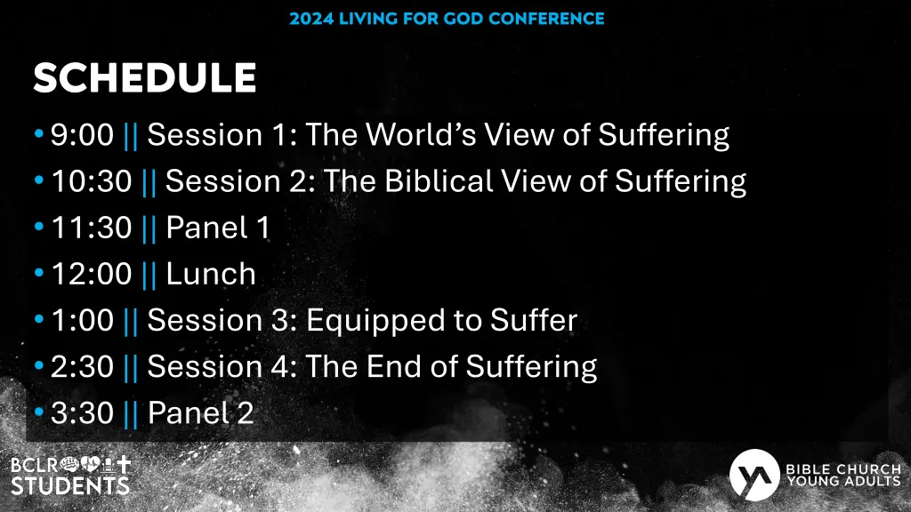 2024 living for god conference