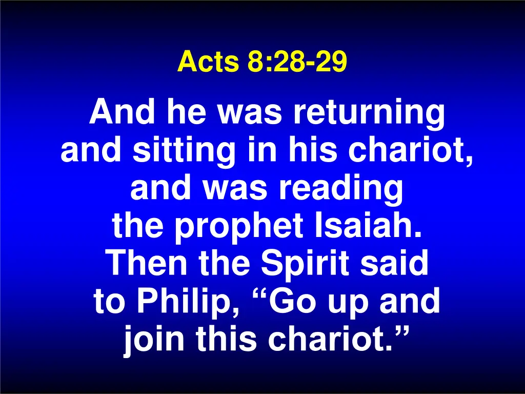 acts 8 28 29