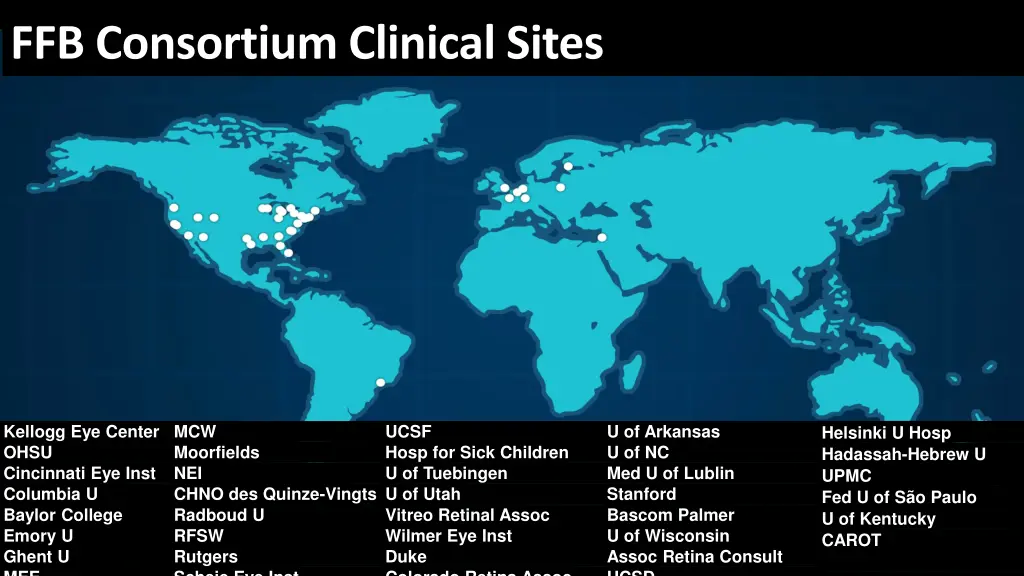 ffb consortium clinical sites