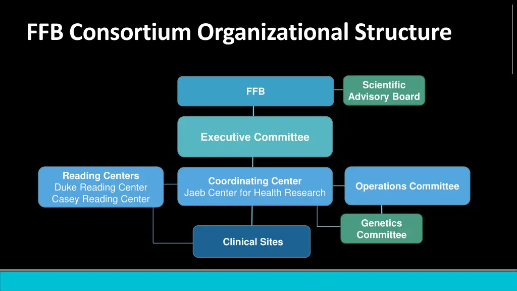 ffb consortium organizational structure