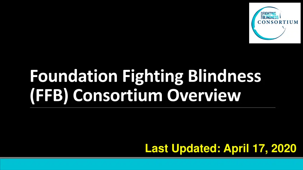 foundation fighting blindness ffb consortium