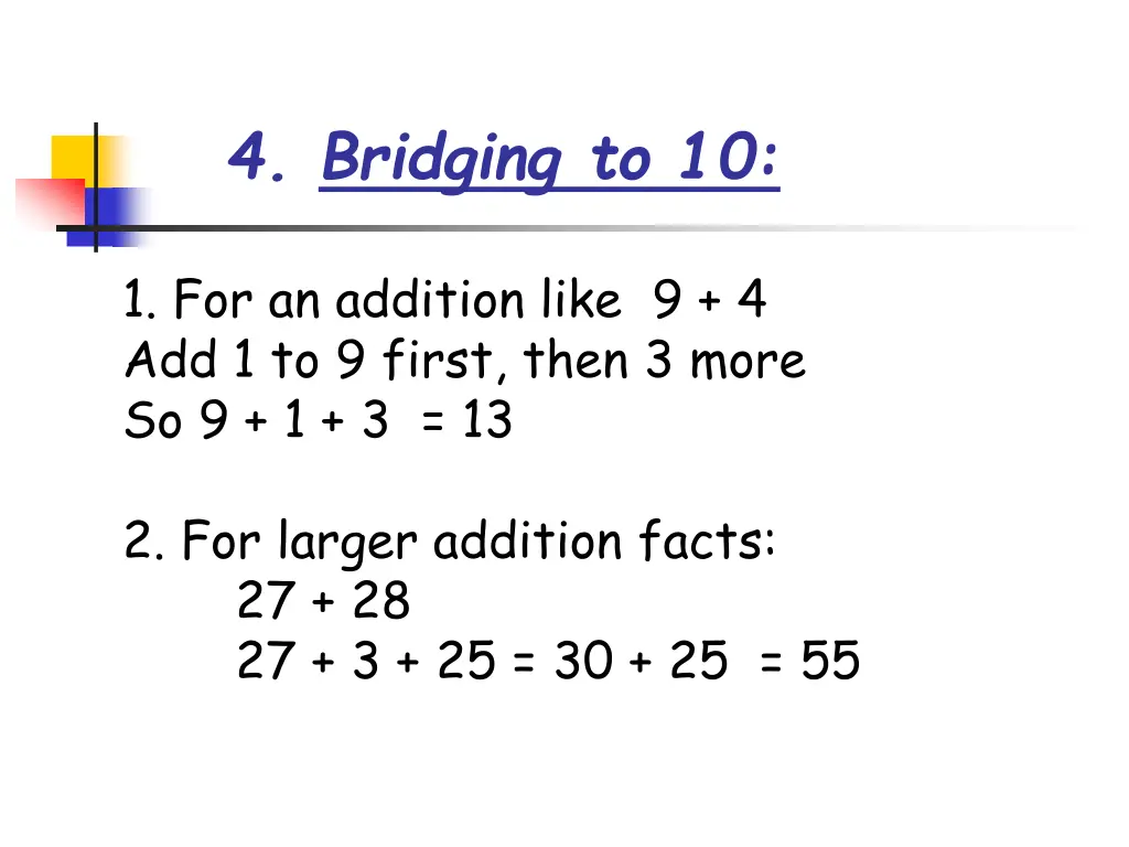 4 bridging to 10