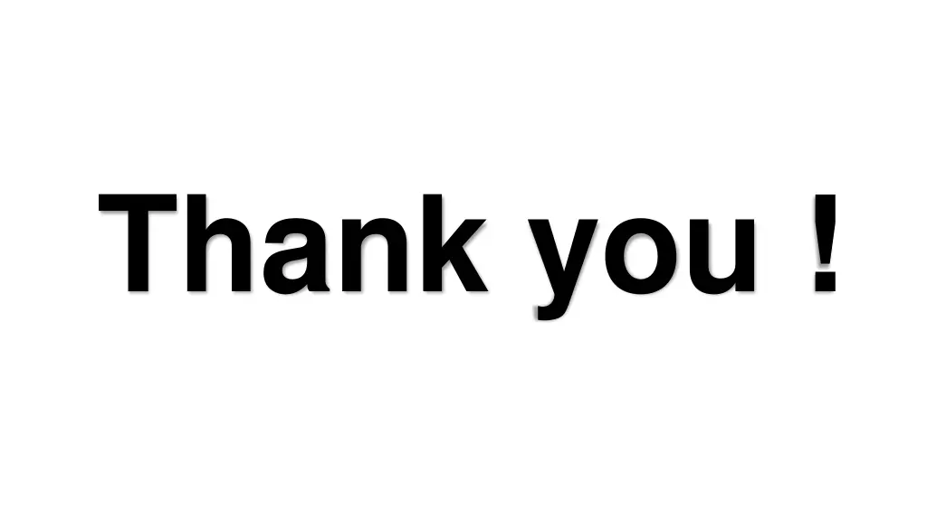 thank you
