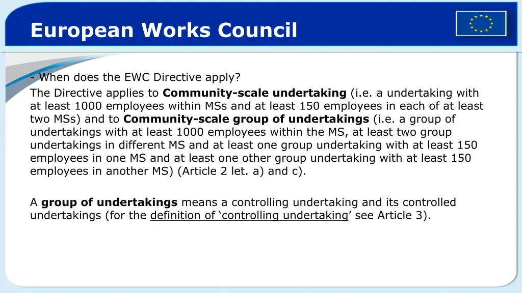 european works council 1