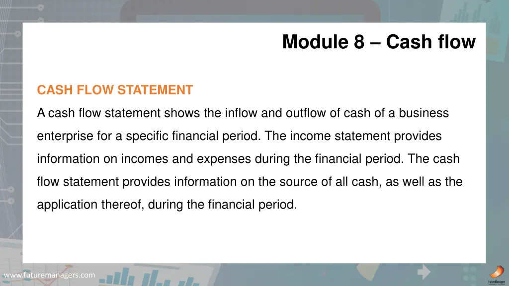 module 8 cash flow