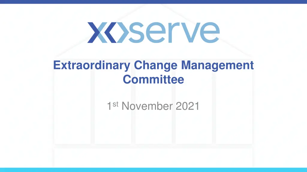 extraordinary change management committee