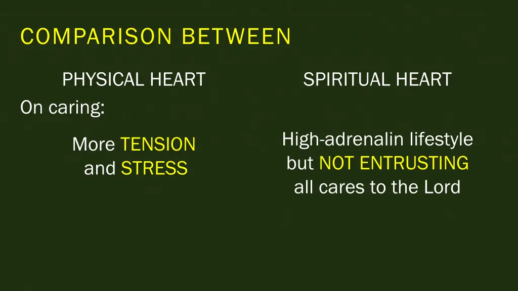 comparison between 7