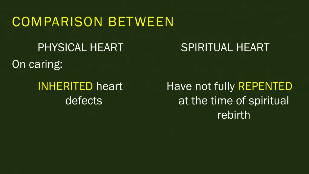 comparison between 8