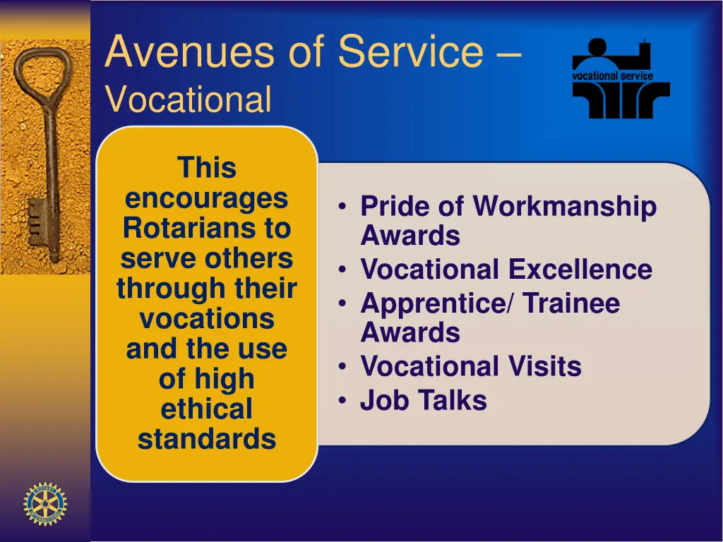 avenues of service vocational