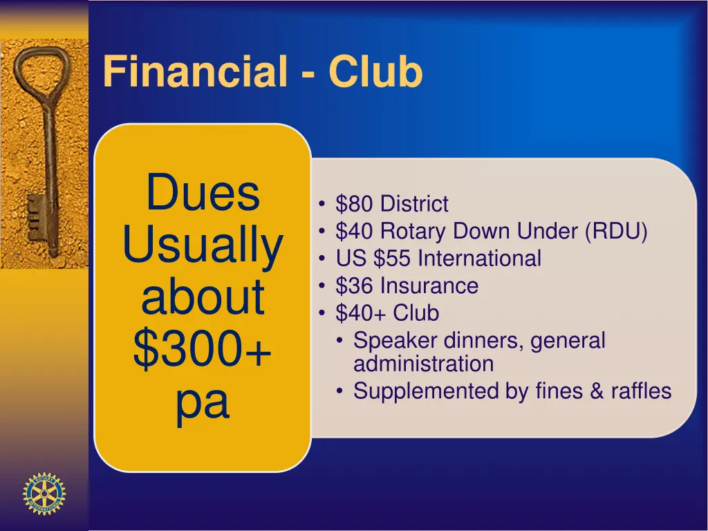 financial club