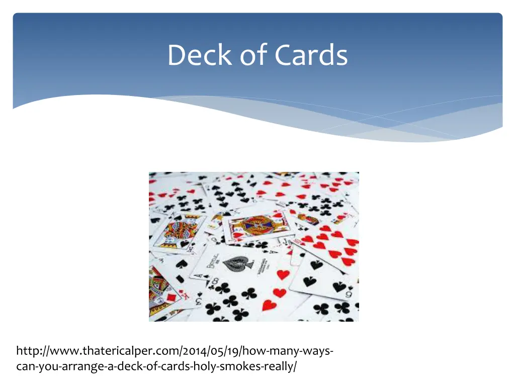 deck of cards