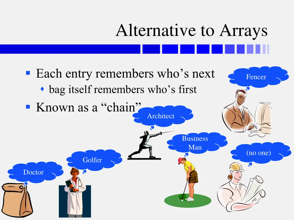 alternative to arrays