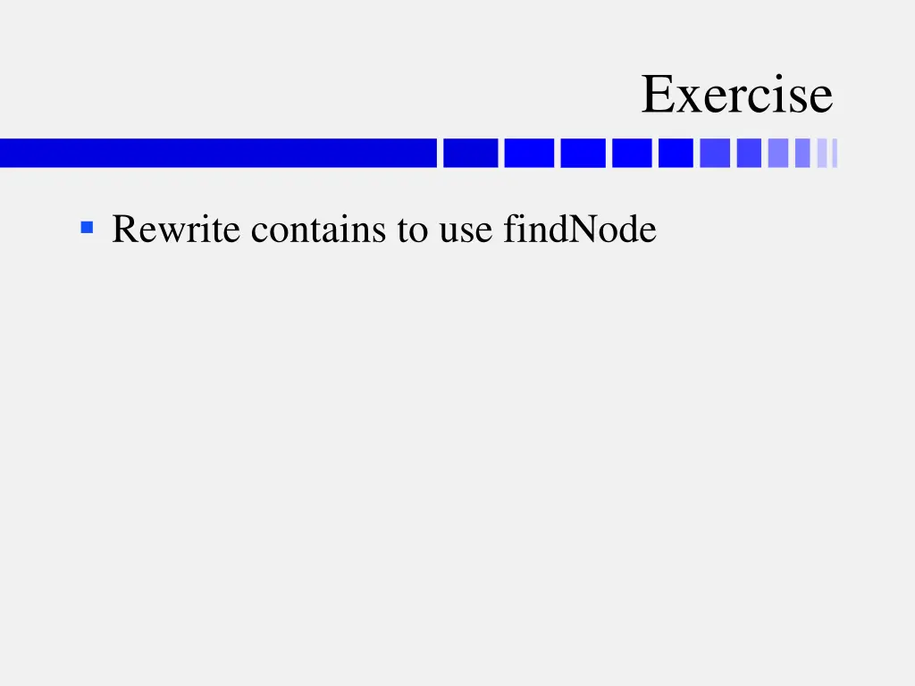 exercise