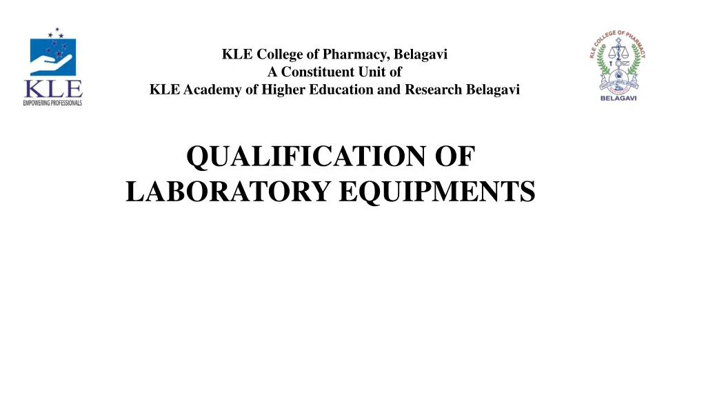 kle college of pharmacy belagavi a constituent