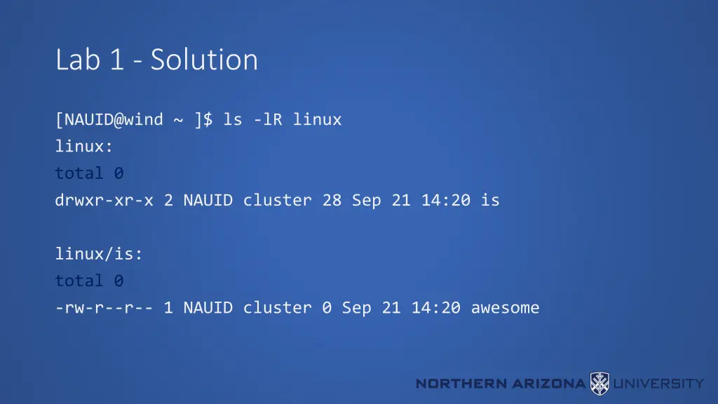 lab 1 solution