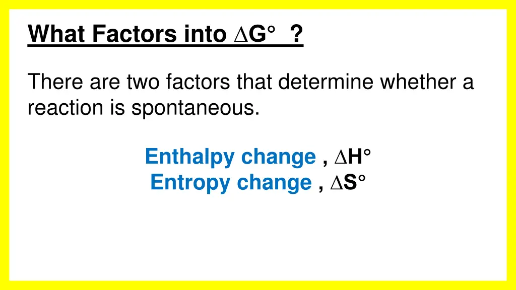 what factors into g