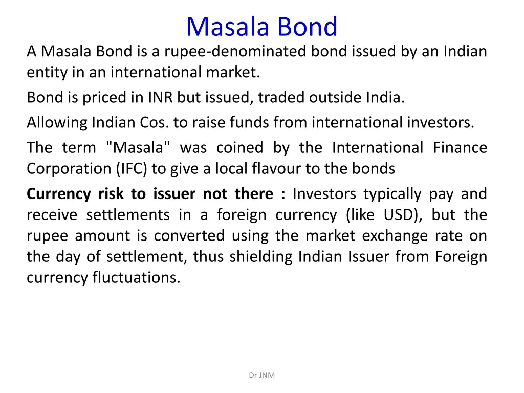 masala bond