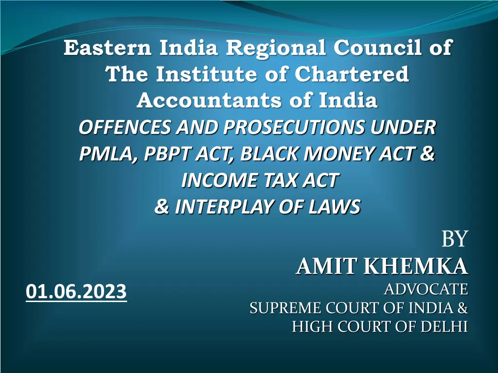 eastern india regional council of the institute