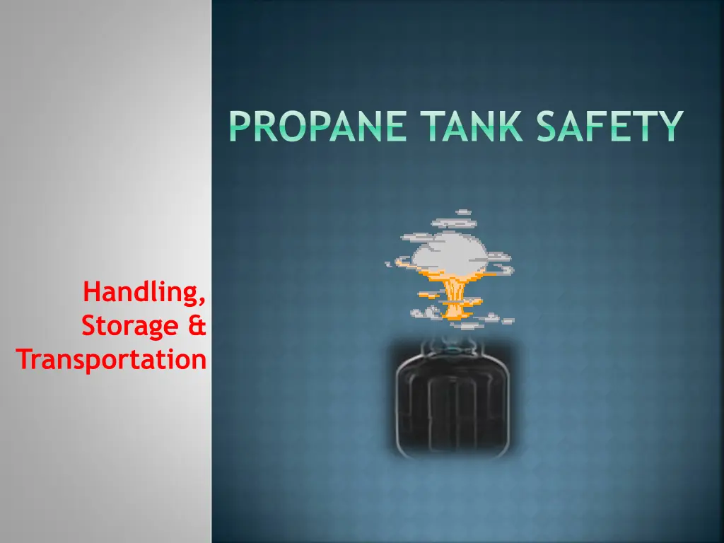 propane tank safety