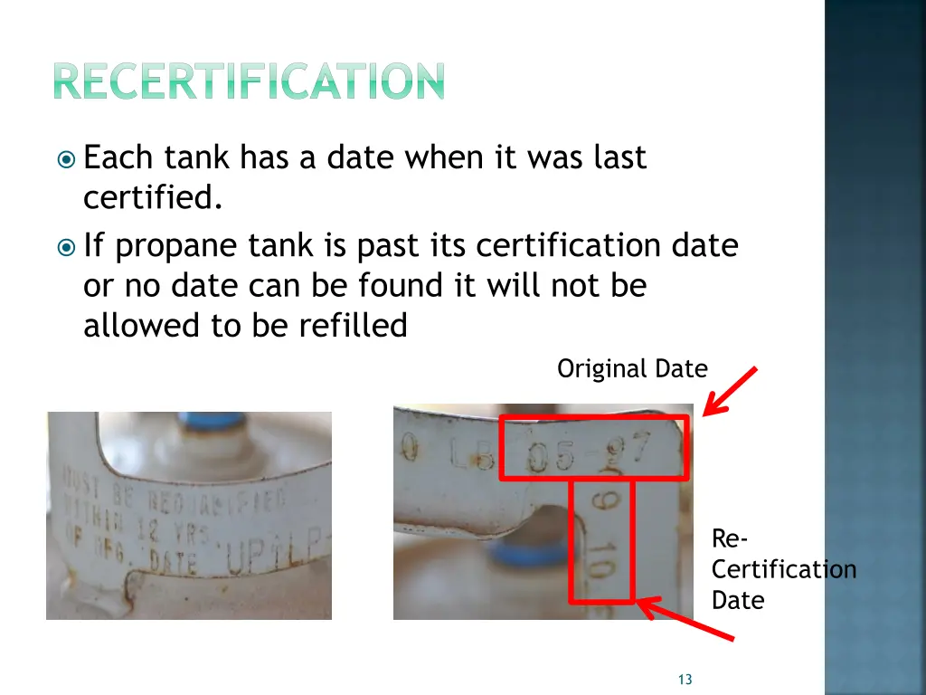 recertification