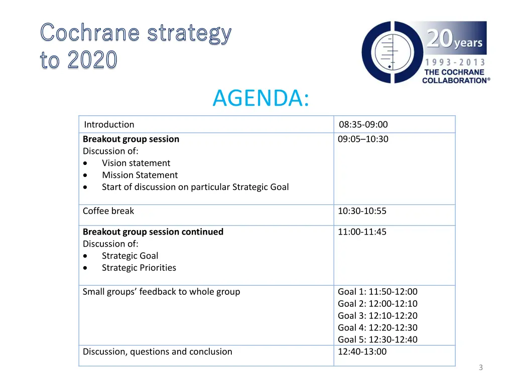 cochrane strategy to 2020 2