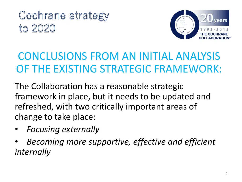 cochrane strategy to 2020 3