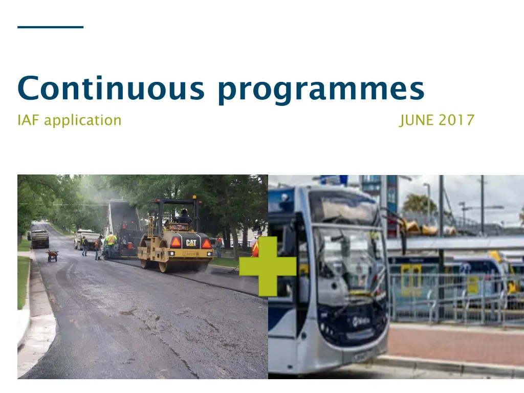 continuous programmes iaf application june 2017