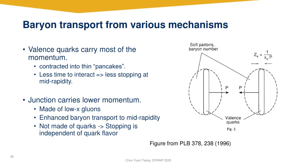 baryon transport from various mechanisms
