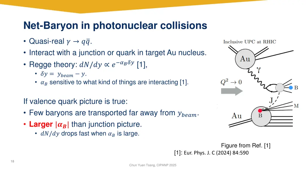 net baryon in photonuclear collisions