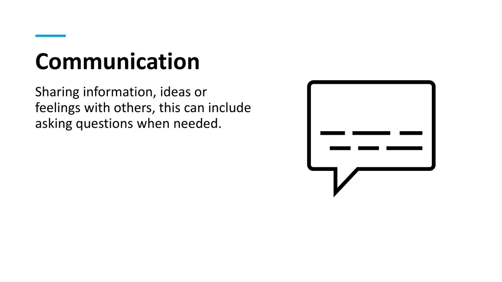 communication
