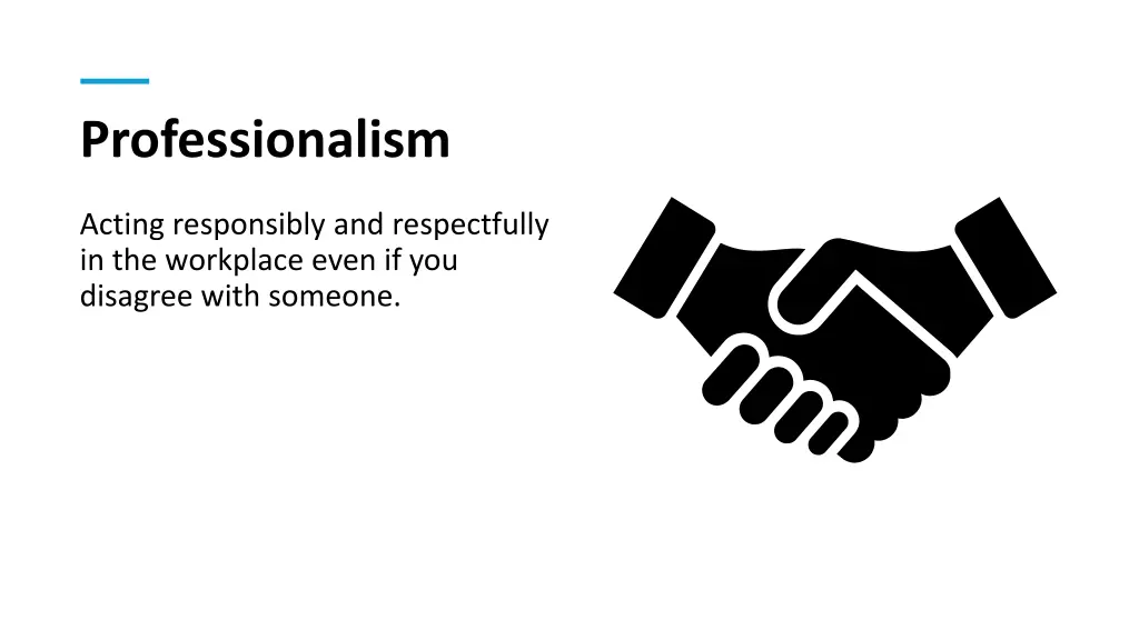 professionalism