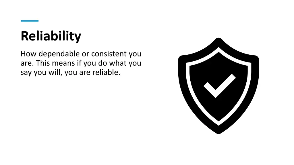 reliability
