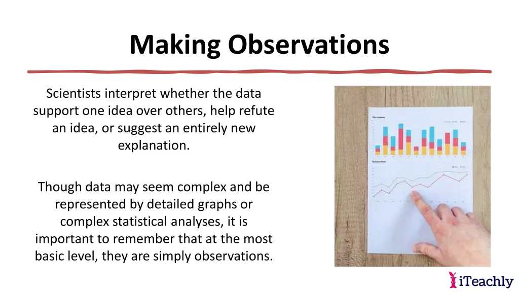 making observations 11