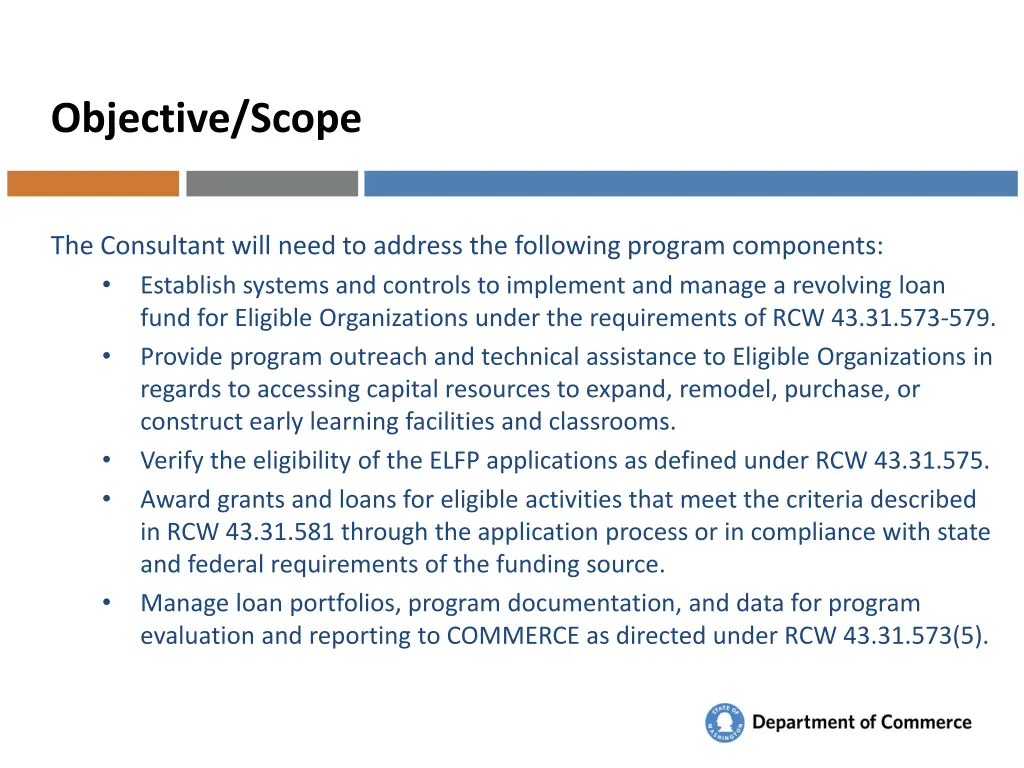 objective scope 1