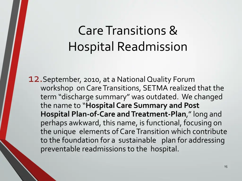 care transitions hospital readmission 11