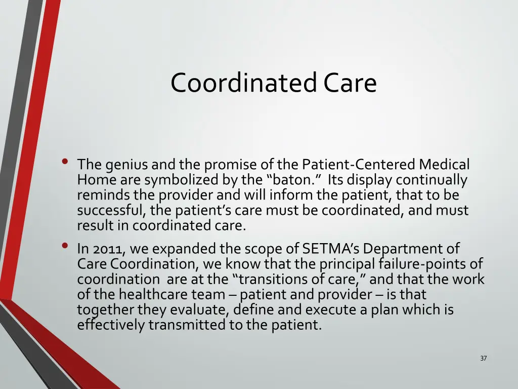 coordinated care